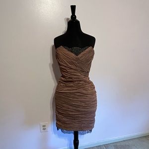 BCBGMAXAZRIA Strapless Dress Size 10